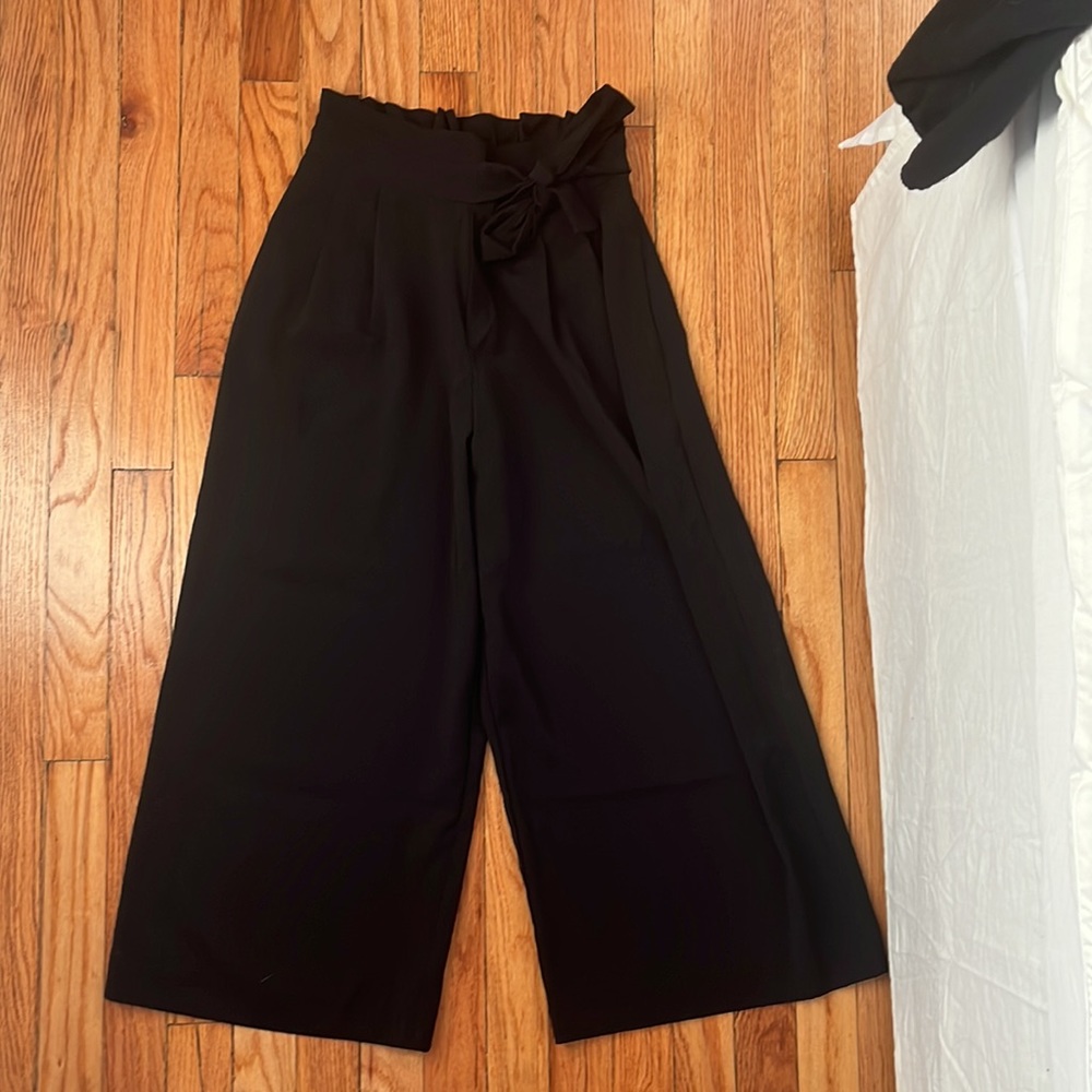 Zara wide leg culotte trousers